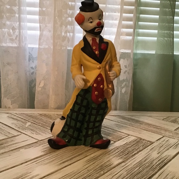 Vintage Ceramic Sexaphone Clown - Picture 3 of 7